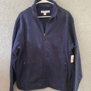 Fleece zip up jacket